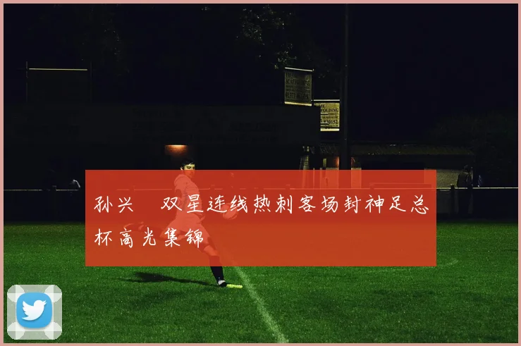 孙兴慜双星连线热刺客场封神足总杯高光集锦